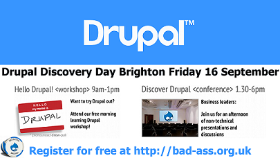 Drupal Discovery Day - Brighton